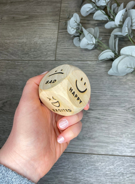 Emotions Dice | Feelings Dice | Emotional Literacy Resource | PSHE | Mental Health | Teacher | SEMH Resources | Learning | CBT Resource