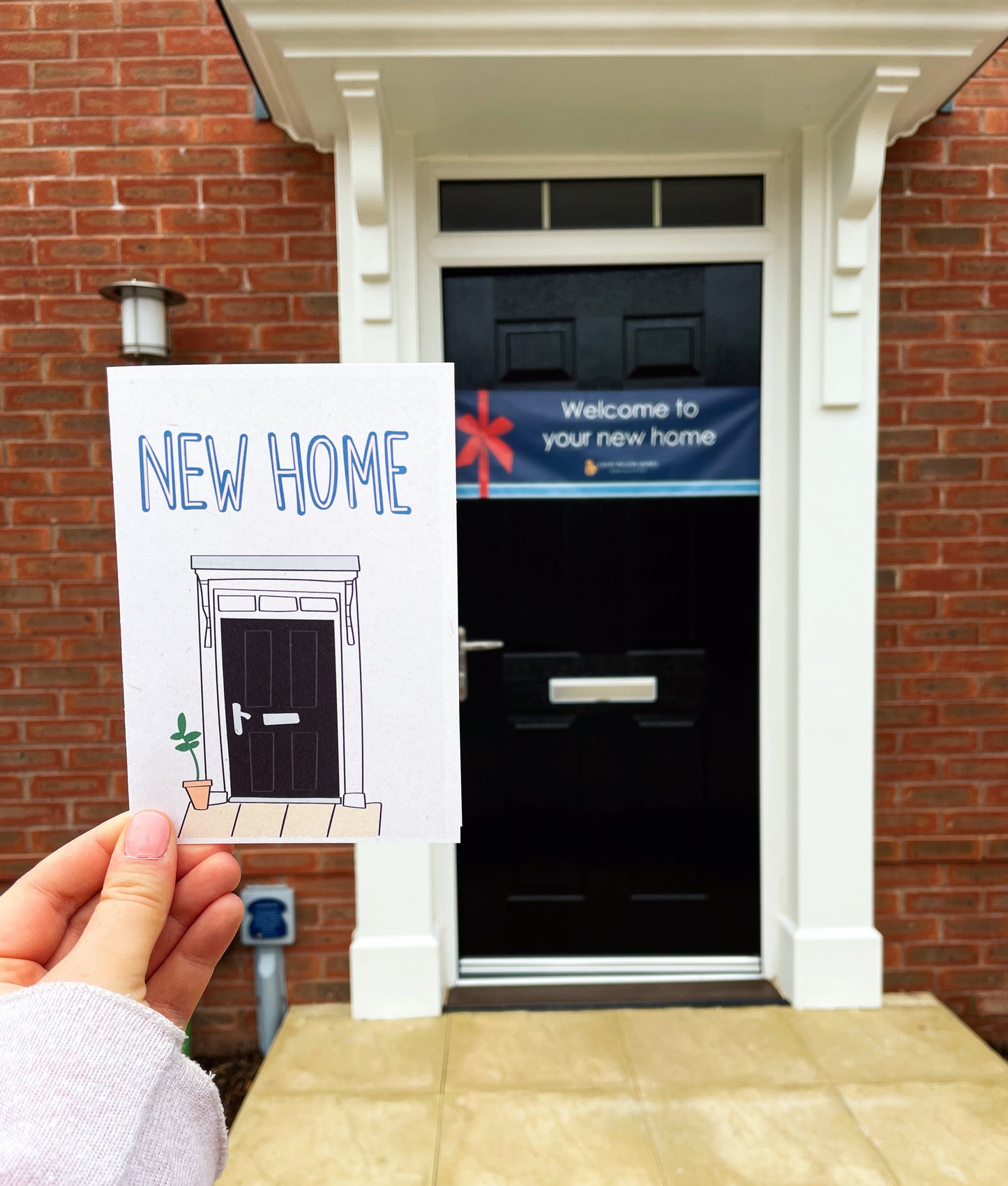 New Home Card | Greeting Card | Housewarming Card | First Home Card | Moving Home | New House | Congratulations | Home Sweet Home