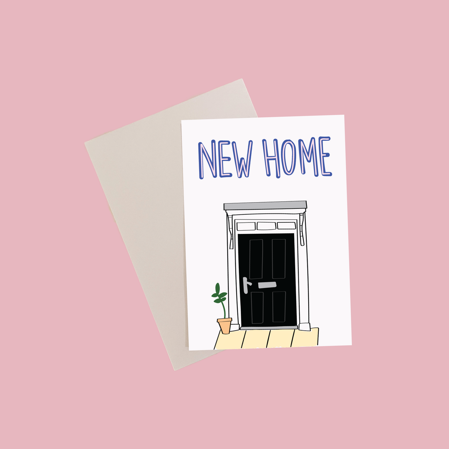 New Home Card | Greeting Card | Housewarming Card | First Home Card | Moving Home | New House | Congratulations | Home Sweet Home